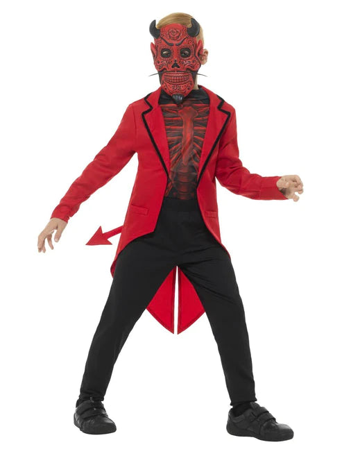 Deluxe Day of the Dead Devil Boy Costume