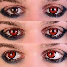 BLOOD EYE CONTACT LENSES