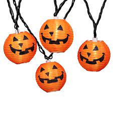 UL 10ct Pumpkin Lantern Lights