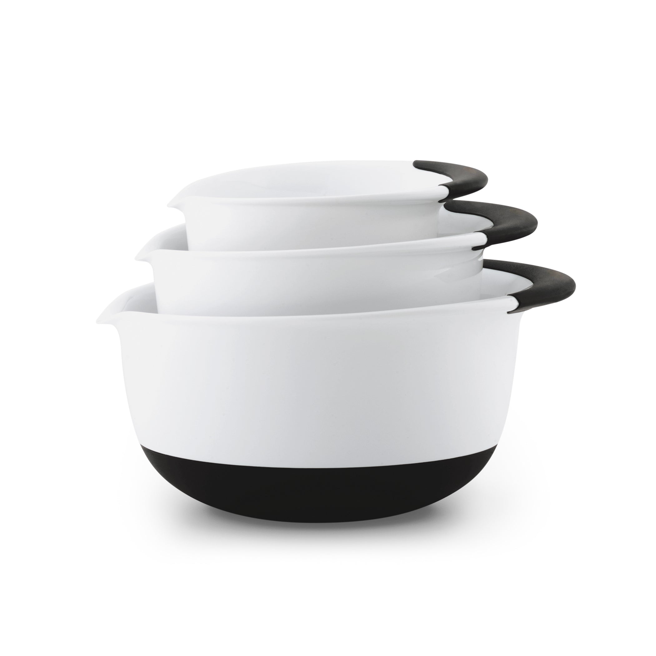 OXO GG 3 PC MIXING BOWL SET - WHITE