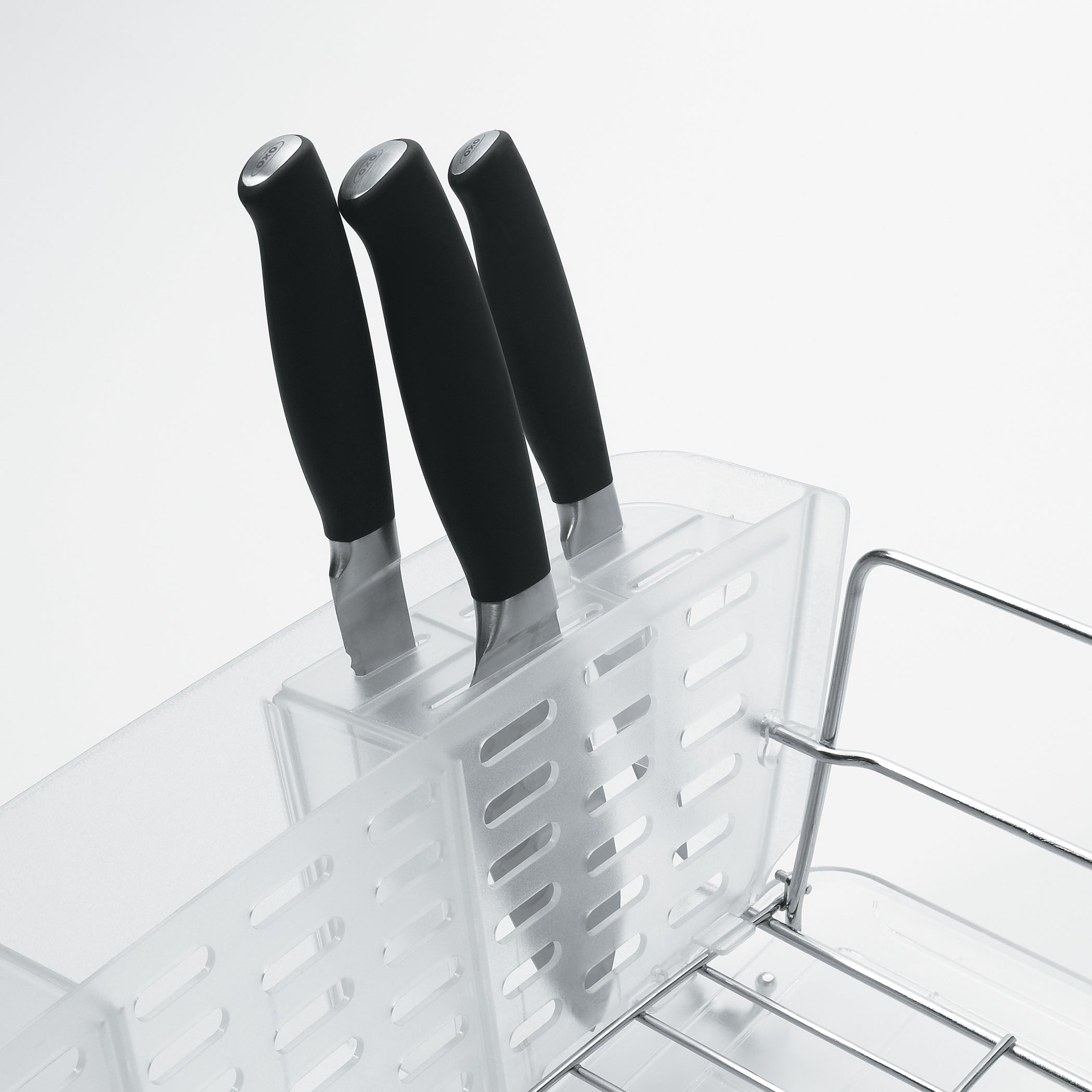 OXO GG Stainless Steel FOLDING DISHRACK