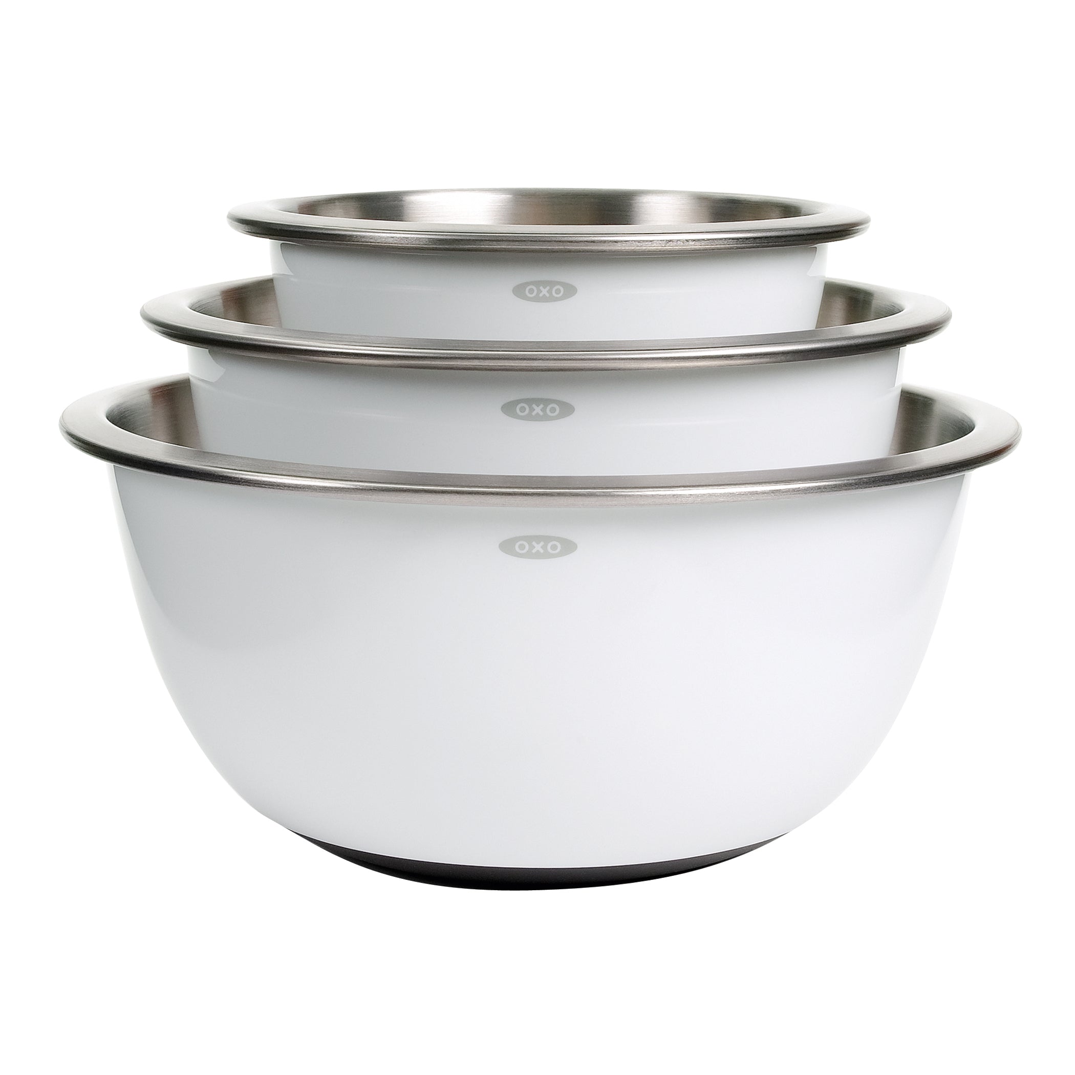 OXO GG 3 PC STAINLESS STEEL MIXING BOWL SET