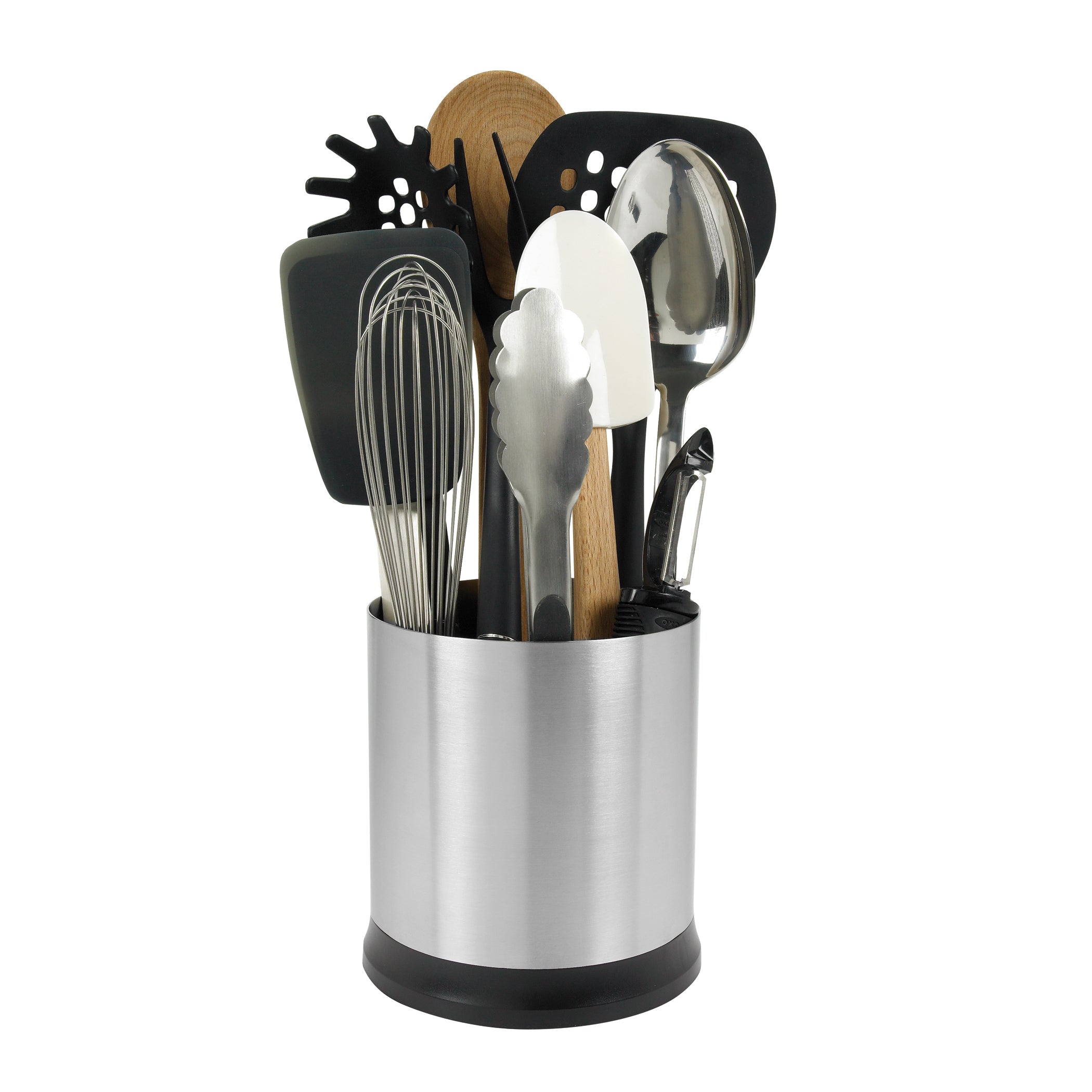 OXO GG STAINLESS STEEL ROTATING UTENSIL HOLDER