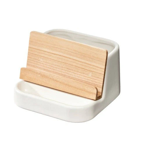 Eco Office Ceramic Tablet Stand Coconut