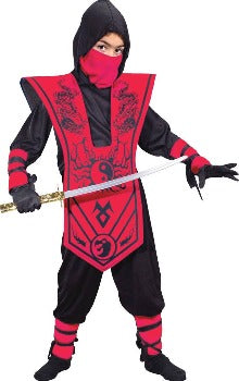 Complete Ninja Costume Red