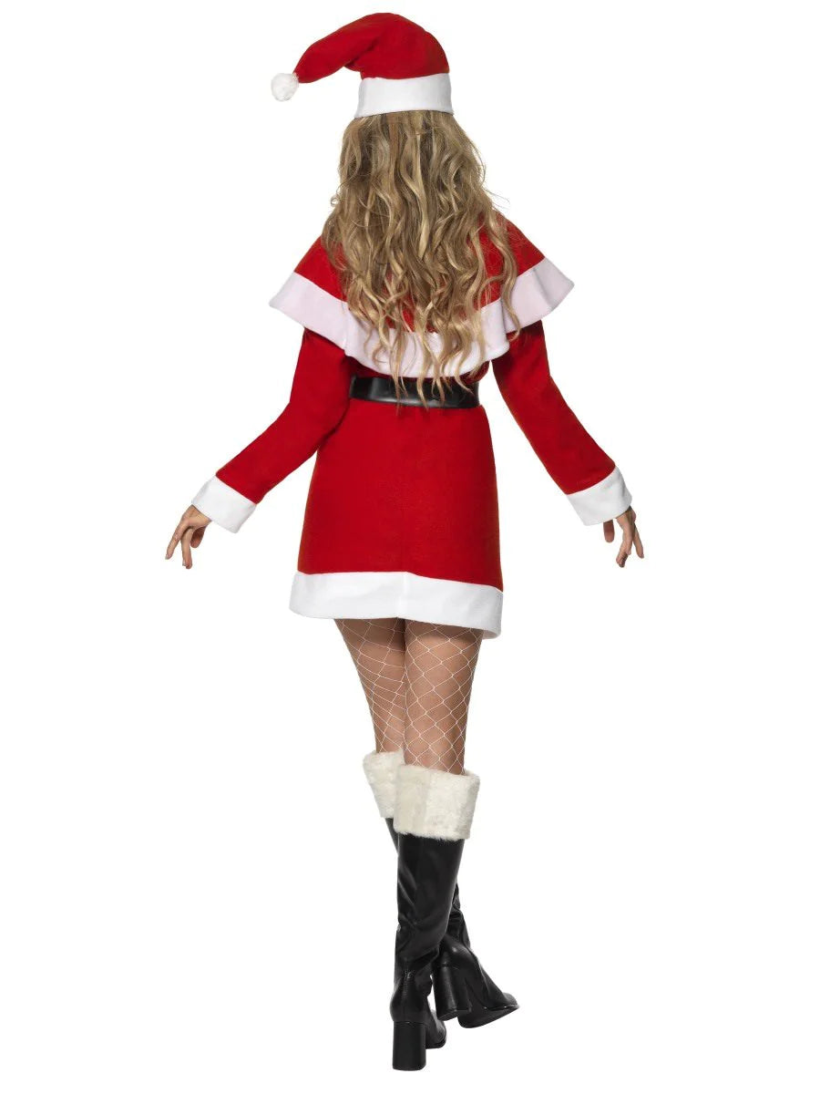 Miss Santa Fleece Costume Red