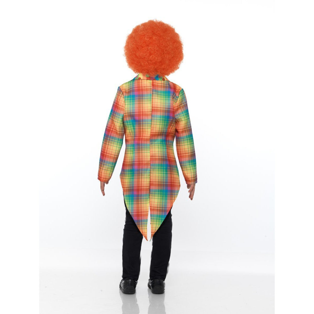 NEON TARTAN CLOWN TAILCOAT