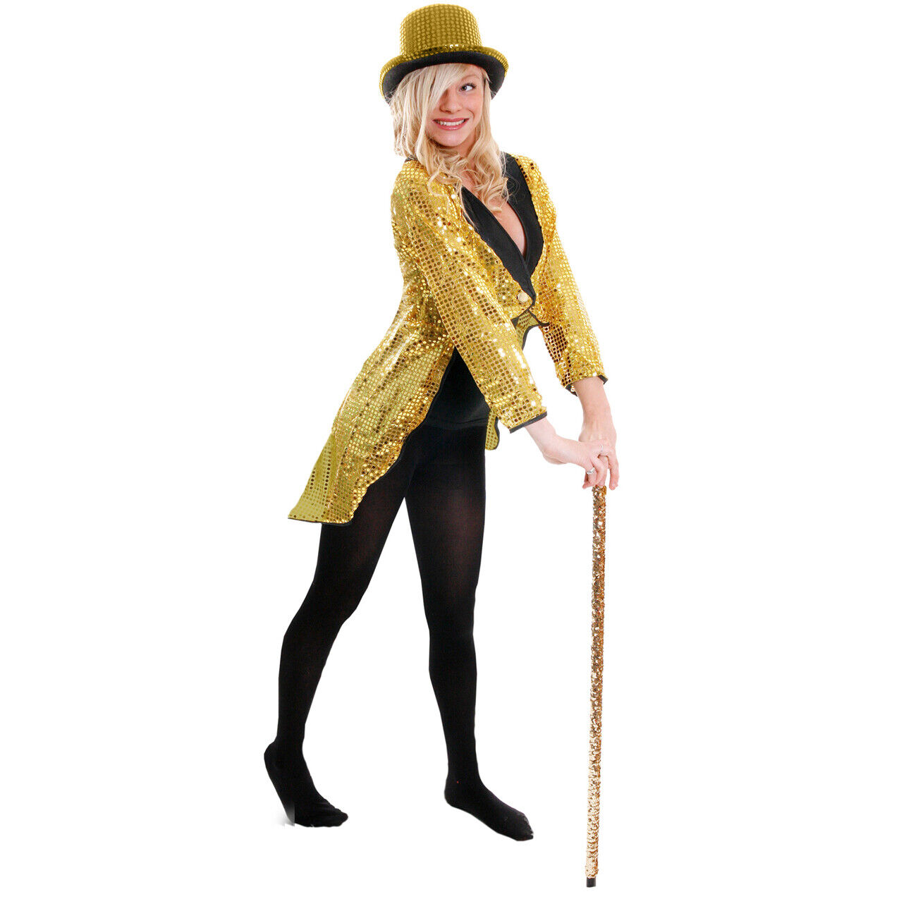 Gold Sequin tailcoat