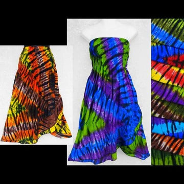 Karma Tie-Dye Convertible Dress/Skirt