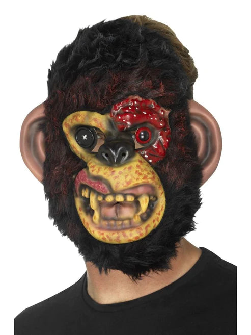 Zombie Chimp Mask,Black